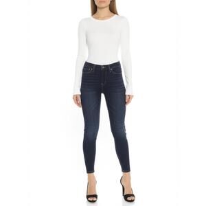 Hollister Womens Jeans Size W26 L28 Dark Wash Ultra High-Rise Super Skinny